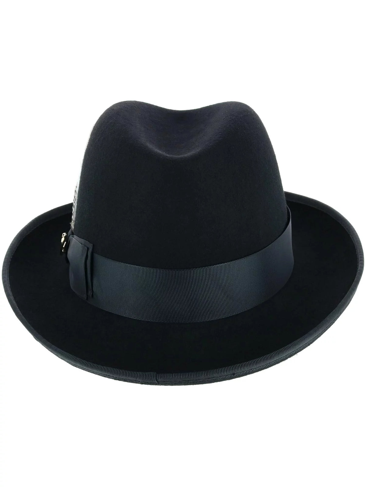 Homburg Hat with Feather P3338