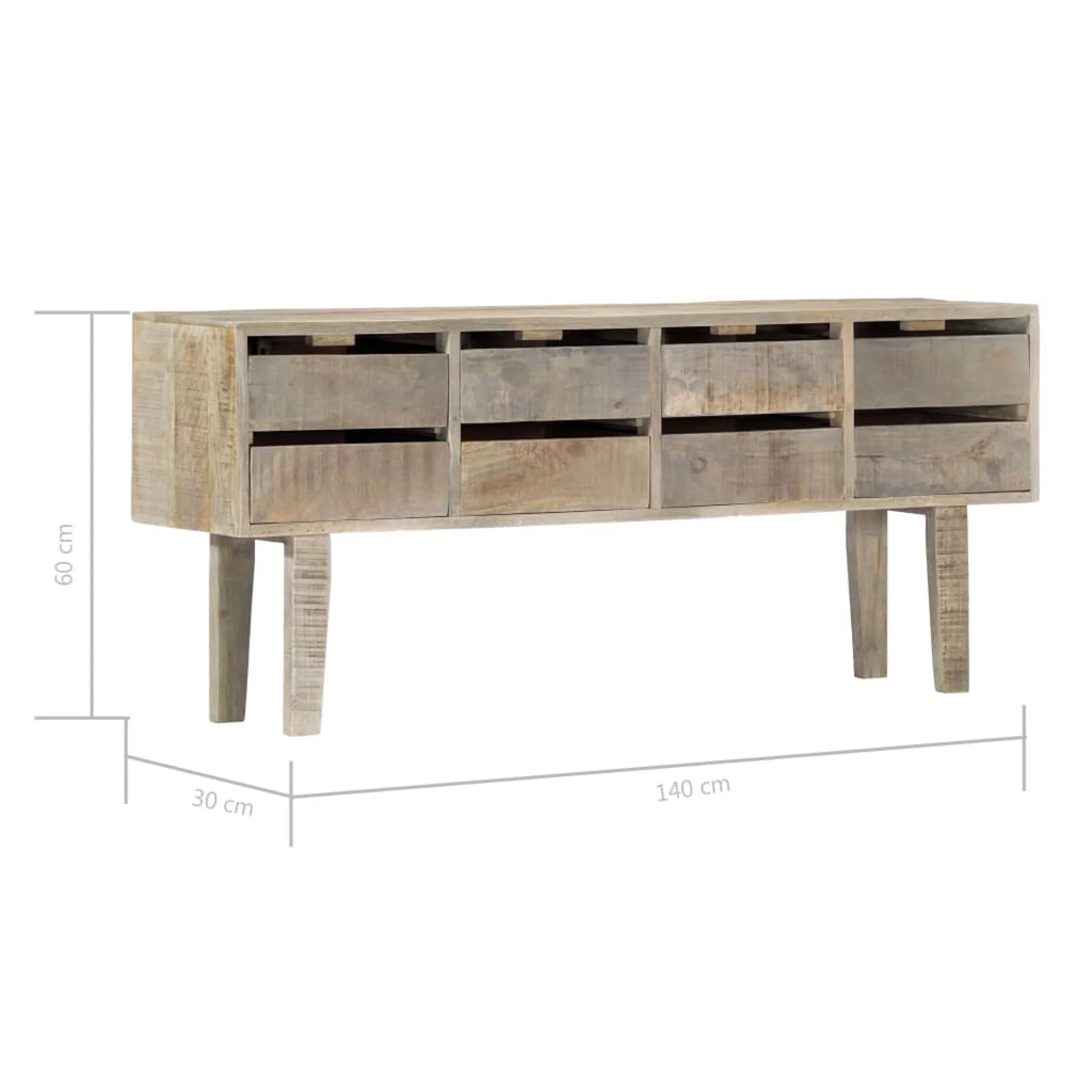 Wooden Sideboard with 8 Storage Drawers V904736