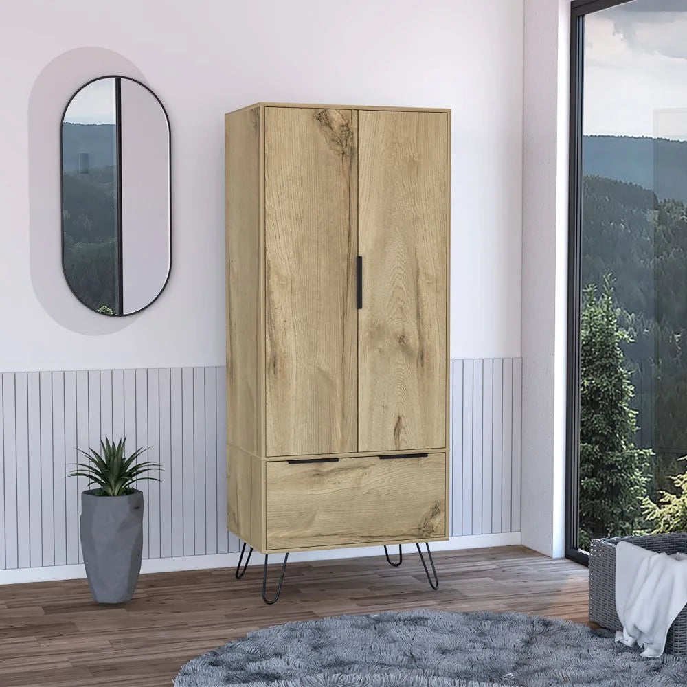Light Oak Armoire I6292