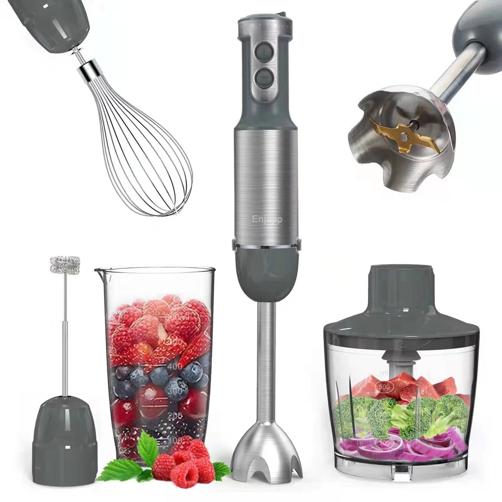 5-in-1 Handheld Stick Blender with Whisk H857453