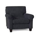 Indigo Black Wide Armchair R483
