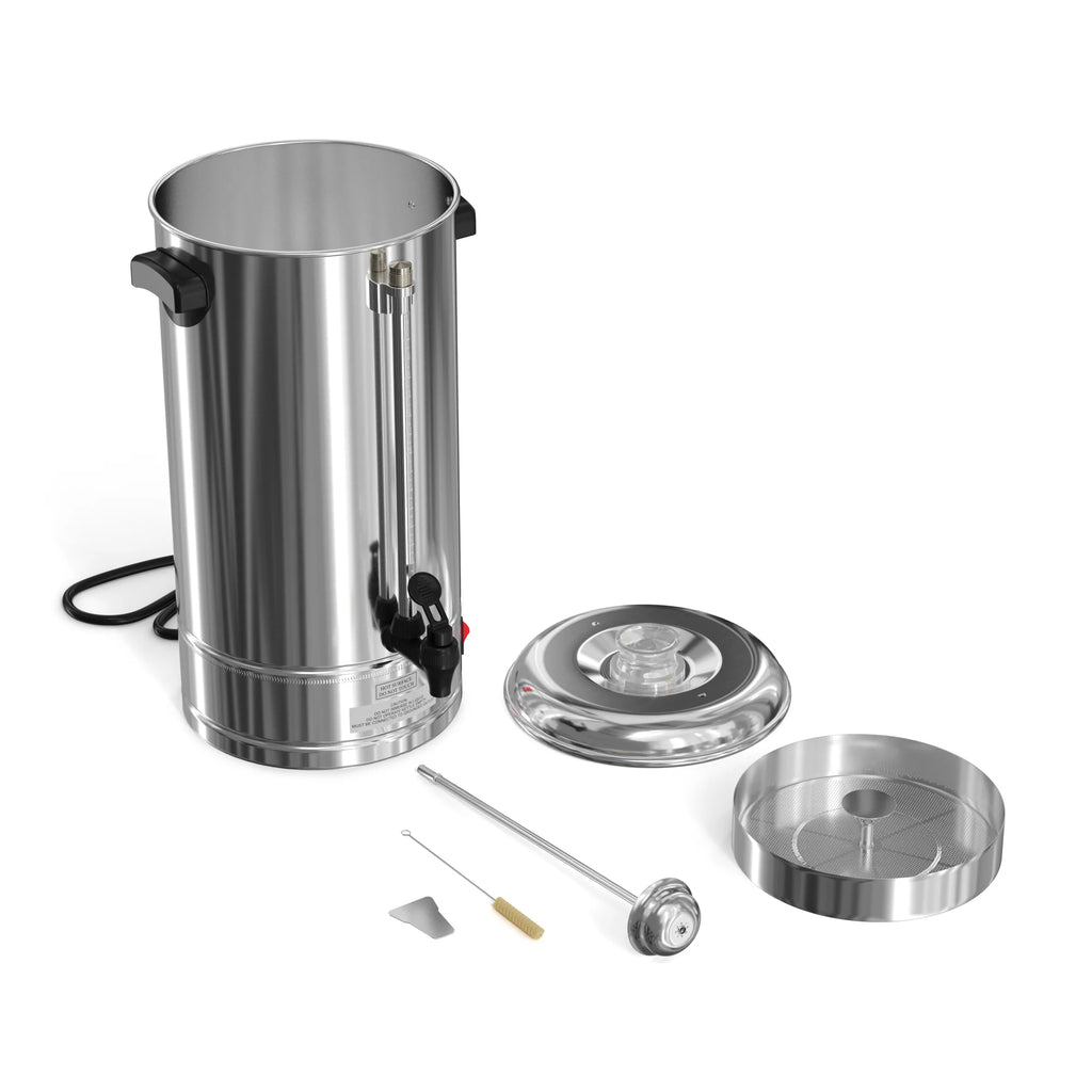 Electric 100 Cup Stainless Steel Coffee Percolator H728122