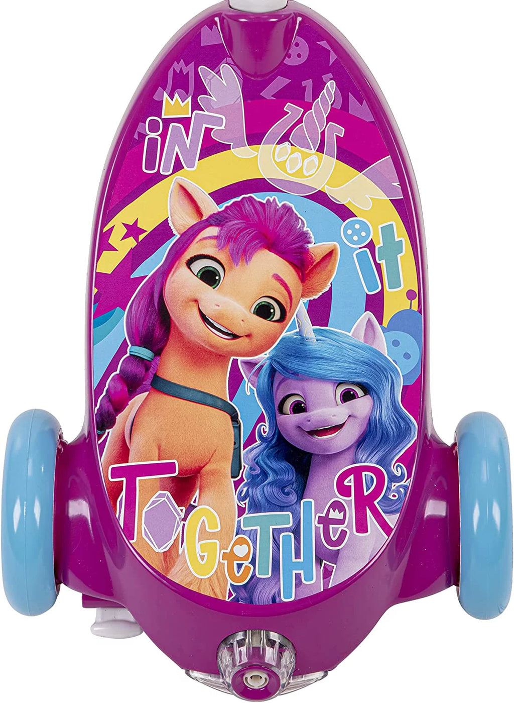 6-volt Bubble Scooter Ride-On Toy Y54092