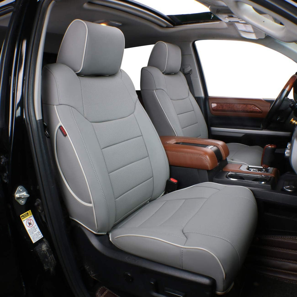 Neoprene Seat Covers for 2015-2020 Ford F150 SuperCrew Crew Cab (Black) F50984