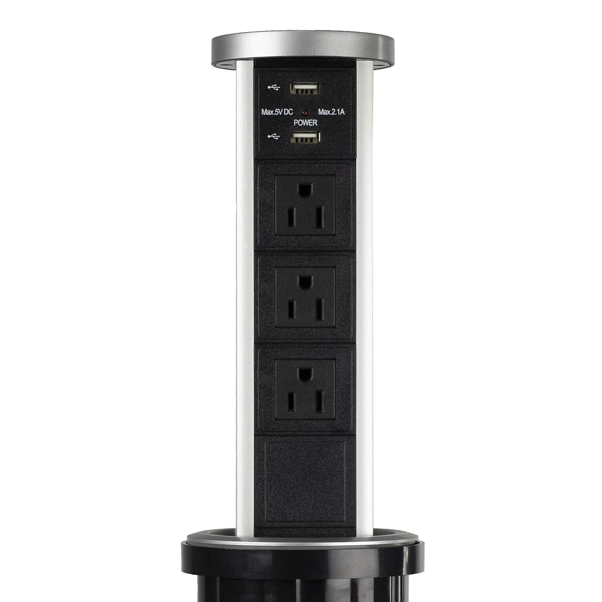 110V Automatic Pop Up Outlet Retractable Countertop Power Socket X619