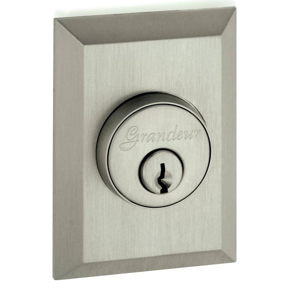 Double Cylinder Deadbolt in Satin Nickel Q450766