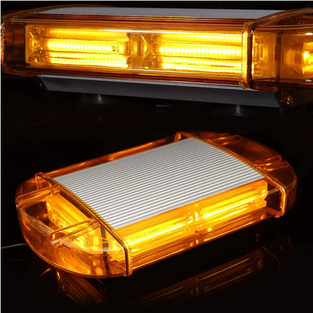 126 LED Strobe Warning Lights Bar 12V Red Blue Emergency Light, Pack of 2 T985768
