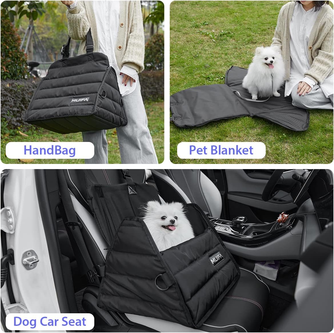 Super Soft Waterproof Fabric Dog Car Seat O28393