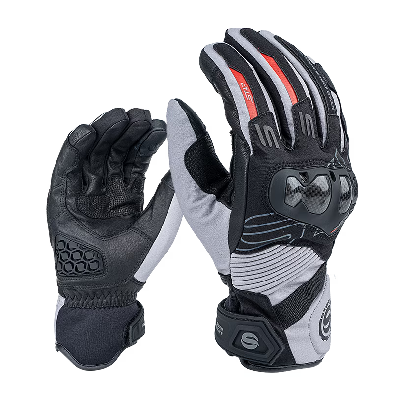 Vintage Leather Motorcycle Gloves Y829