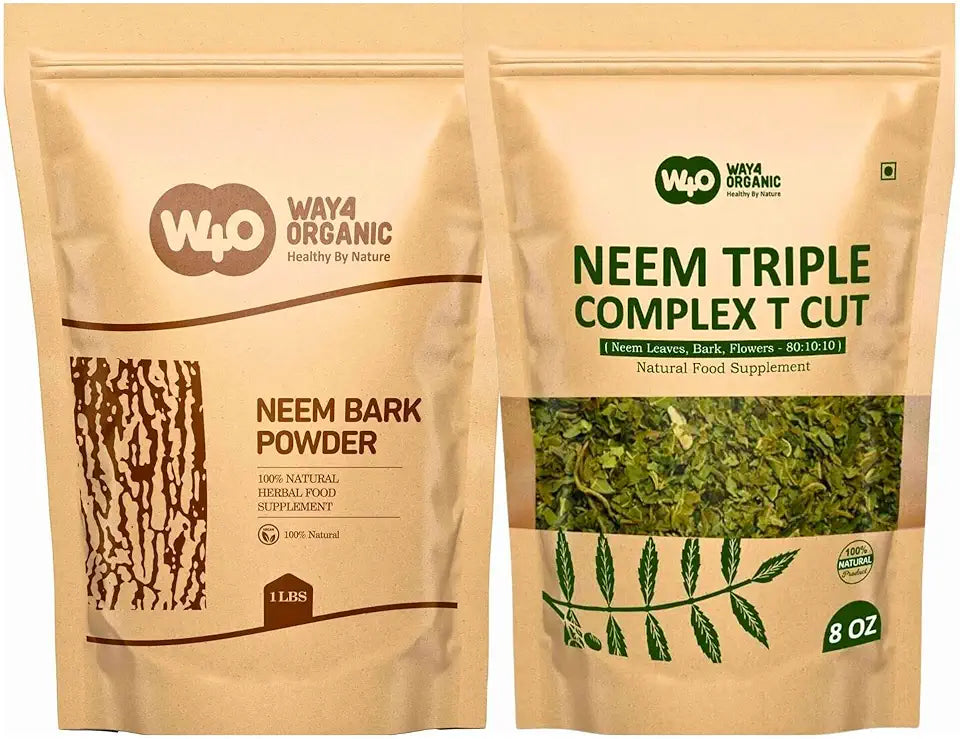 Neem Bark Powder and Neem Triple Complex Tea Z782395