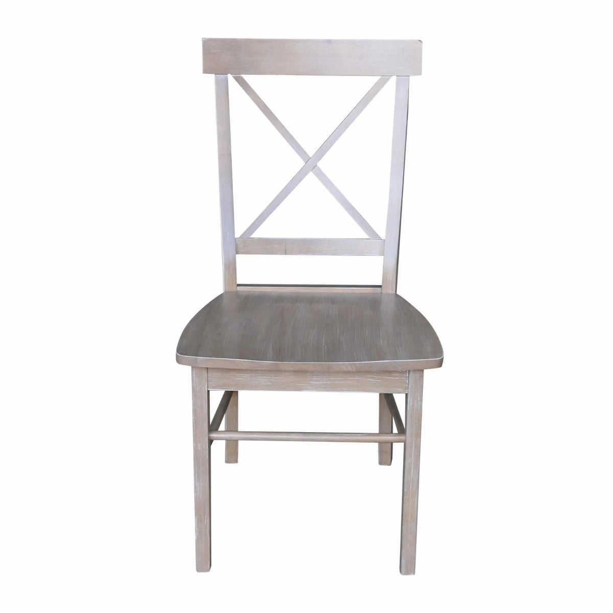 Set of Two Solid Wood Chairs O500238