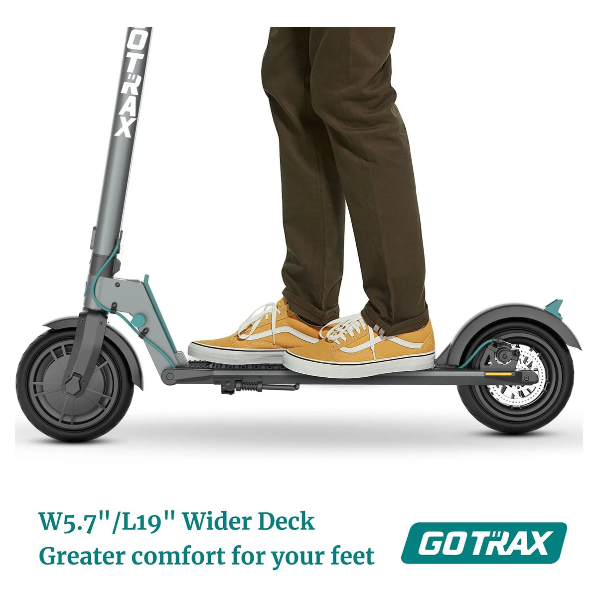 Charcoal Gray Foldable Electric Scooter R5938