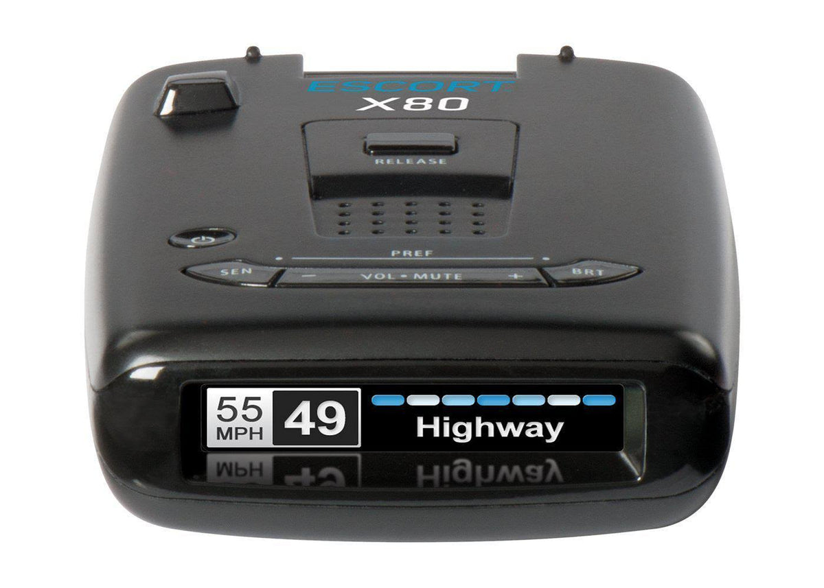 X80 Radar Detector Black N27057