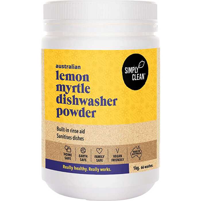 Dishwasher Powder Lemon Myrtle 1kg R343