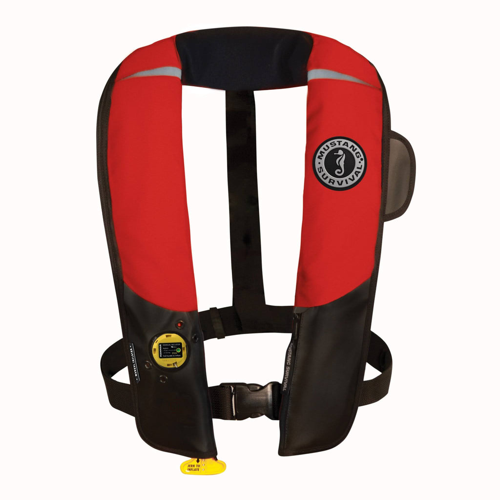 Red-Black Inflatable PFD Manual Hit H145