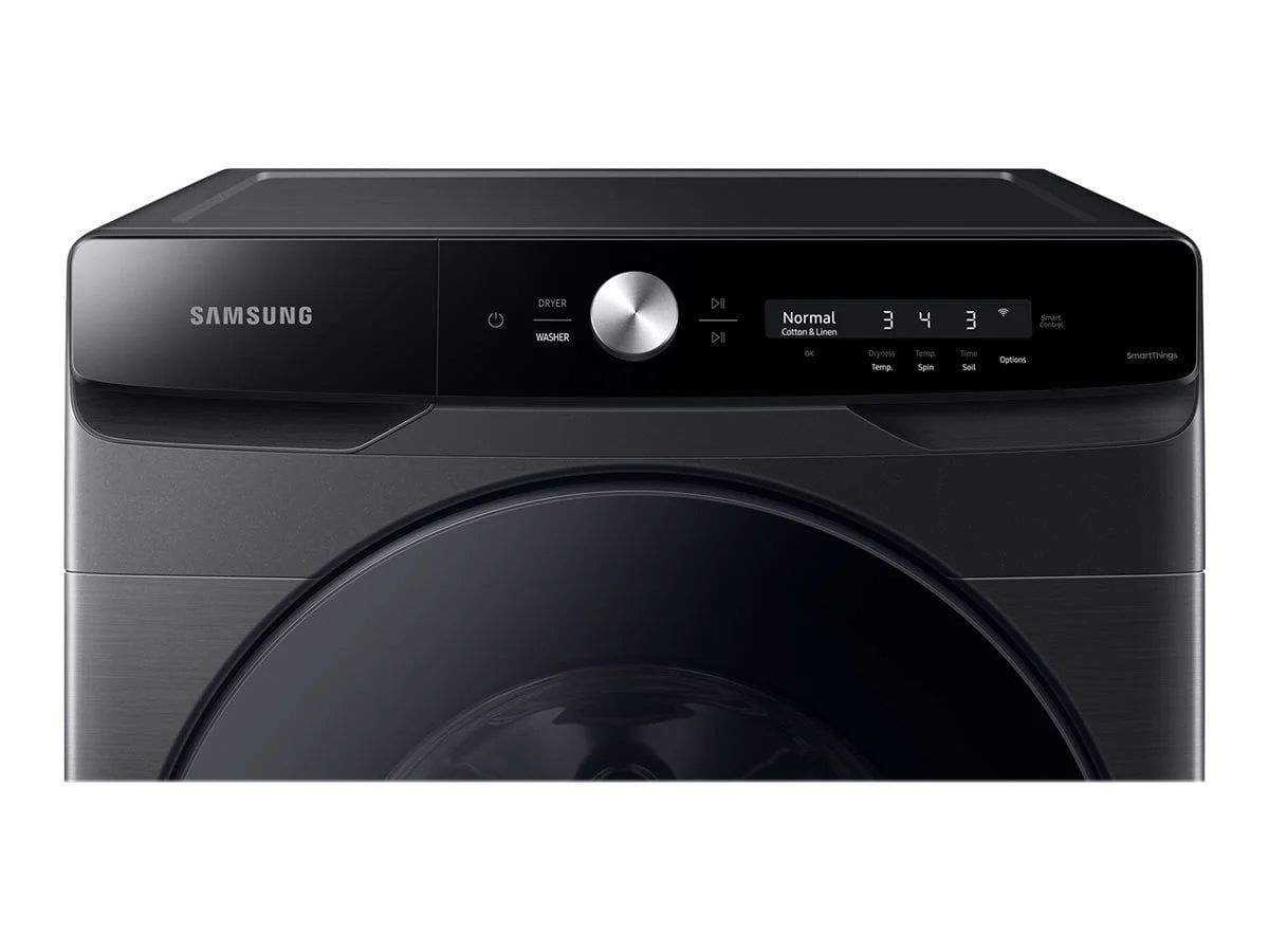 Brushed Black Front Load Washer O94482